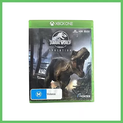 Jurassic World Evolution - Xbox One - NO Manual - VGC - WARRANTY + FREE POST • $22