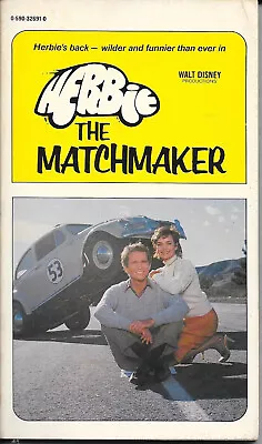 Herbie The Matchmaker Volkswagen VW Walt Disney 1982 Paperback Book • $3.99