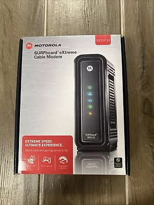 NEW Motorola SURFboard SB6121 (575319-019-00) 199.68 Mbps • $25.46