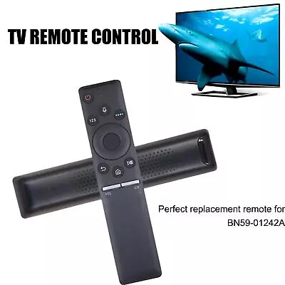 BN59-01242A Remote Control For Samsung TVs With Bluetooth Voice Control Q7 X1V8 • $15.51