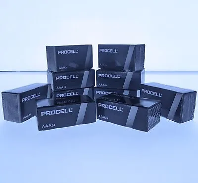 Duracell Procell Batteries PC2400 Alkaline AAA 1.5V Battery Value Lot 24 48 144 • $94.94