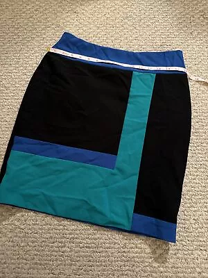 Worthington Color Block Business Skirt Size 4 • $12.99