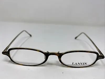 Lanvin Eyeglasses Frame 2227 091 47-20-140 Tortoise Full Rim Co52 • $65.50