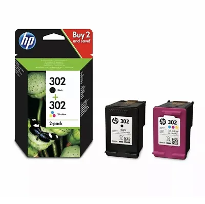 £31 • Buy HP Original 302 Black & 302 Colour Ink Cartridge Combo Pack 2-Pack !!!!!