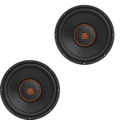 (2) New JBL - GX Series 12  Single-Voice-Coil 4-Ohm Subwoofers - Black 1 Pair • $129.99