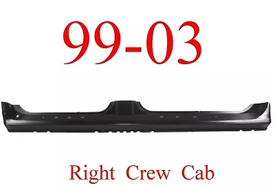 99 03 Ford Right Crew Cab Extended Rocker Panel 4 Door F150 Super Crew Truck • $134