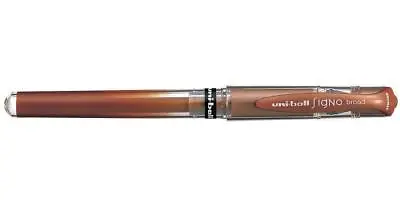 Uni Ball Signo UM-153 Pen Broad Metallic Gel Rollerball Gold Silver Bronze White • £2.99