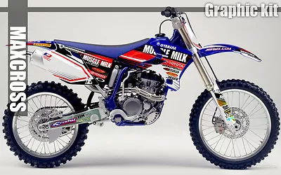 Yamaha Wr250f Wr450f Yz250f Yz450f 2003-2006 Maxcross Graphics Full Kit Msm1 • $144.46