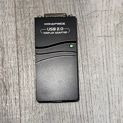 Monoprice USB 2 To DVI Display Adapter Multi-Display Video Graphics Card  • $7.99