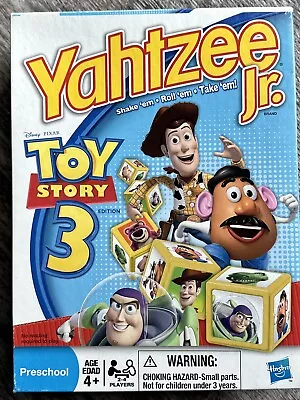 2009 Disney Pixar YAHTZEE JR. TOY STORY Dice Game W/ Jessie Zurg Rex • $6.99