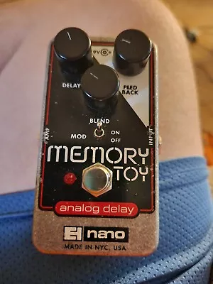 Electro-Harmonix Memory Toy Echo & Chrous Delay Guitar Effect Pedal • $65
