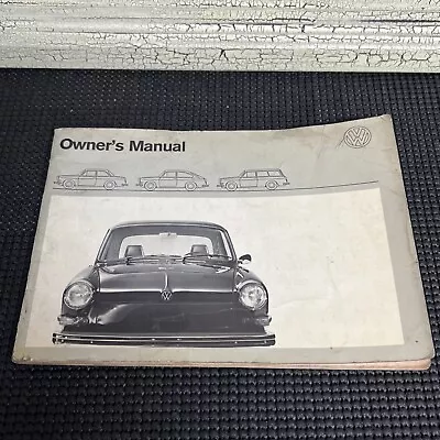 1971 Volkswagen Squareback Sedan Typ 3 Owner's Manual Operation & Maintenance • $14.88