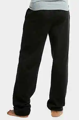 Men's Lightweight 100% Cotton Jersey Knit Pajama Pants/Lounge Black • $9.99