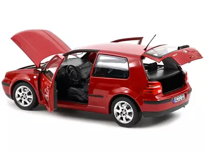 2002 Volkswagen Golf Red 1/18 Diecast Model Car By Norev 188573 • $121