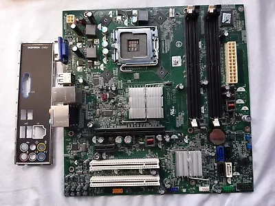Intel G33 Chipset Dell Foxconn LGA775 Motherboard Includes I/O Plate • £9.99