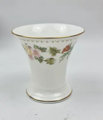 Wedgwood Vase Mirabelle Collection 8.5cm Tall 9cm Diameter • $14