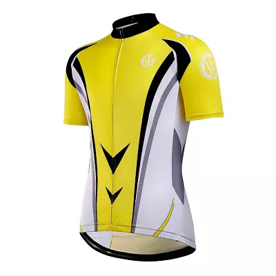 Bicycle Jersey Cycling Jersey Short Sleeve Men's Bicycle T-shirt Road Bike MTB Size M • £15.41