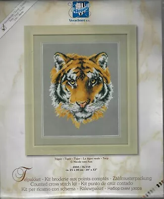 Vervaco Verachtert~Tiger~ Cross Stitch Kit No. 76.150 • $35