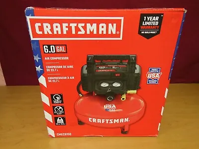 Craftsman CMEC6150 6-Gallon Portable Electric Air Compressor - Red **Brand New** • $157.95