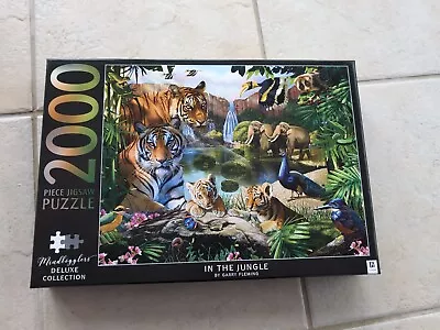 In The Jungle 2000 Piece Puzzle Mindbogglers Deluxe Collection - Brand New • £10