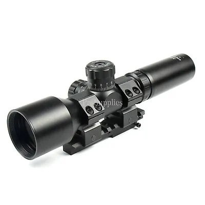 Mosin Nagant 3-9x42 Long Eye Relief Scope /w Ring Mount + M44 M91 30 Scout Mount • $84.99