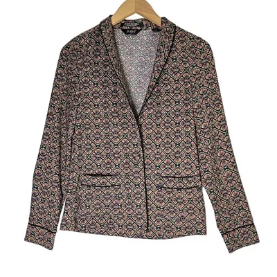 MAISON SCOTCH AND SODA Size: XS Printed Blazer/Long Sleeve Shirt Lightweight • $18.99