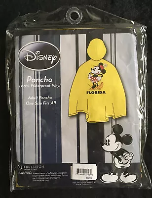 New Minnie Mouse Disney Adult Rain Poncho • $7.99
