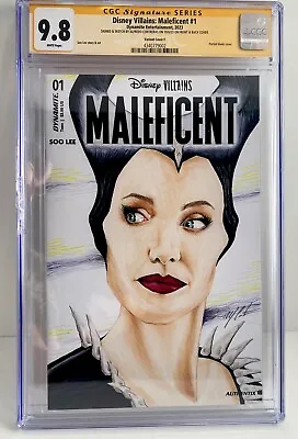 Maleficent #1 Sketch Cover Disney Villains 2023 Angelina Jolie 1of1 Original Art • $400