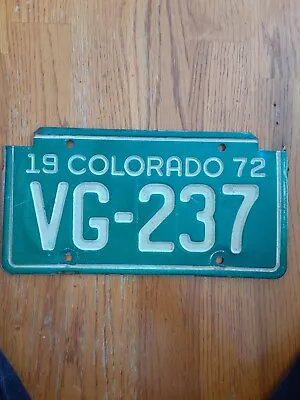 Vintage Motorcycle Licence Plate • $21.50