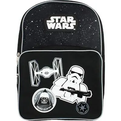 £13.49 • Buy Star Wars Monochrome Skies Darth Vader Empire Backpack School Bag 