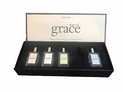 Philosophy State Of Grace Perfume Set Amazing Pure Eternal Inner .33 Fl Oz.  • $39.95