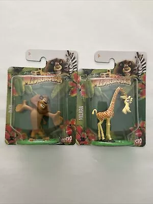 Alex & Melman DreamWorks Madagascar Micro Collection Figure Cake/Cupcake Toppers • $10