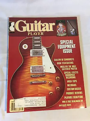 Guitar Player Magazine 1985 Vintage SUNN Musical Special Equipment Issue • $11