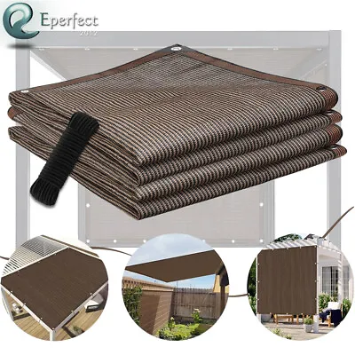 Sun Shade Cloth With Grommets Pergola Cover Canopy Sun Shelter For Patio Garden • $15.99