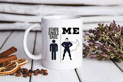 Single Dad Gifts Single Dad Coffee Mug Single Dad Cup Single Dad Birthday Gifts • $16.99