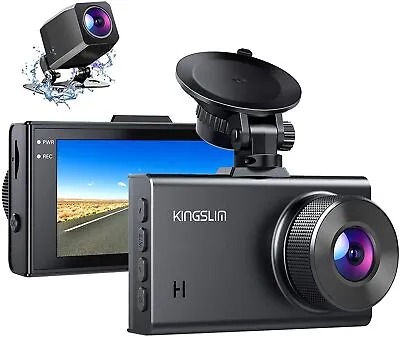 $59.90 • Buy HD 1080P Car DVR LCD Dash Cam Front And Rear Video Recorder Camera G-sensor