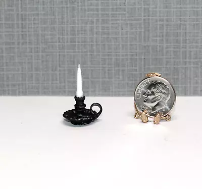 Dollhouse Miniature Fluted Chamber Candle • $4.75