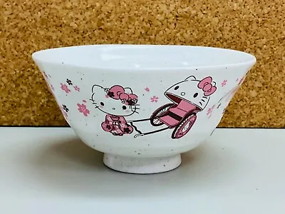 £40.44 • Buy Sanrio Character Hello Kitty Rice Bowl Sakura Japanese Tableware 312120 New Gift