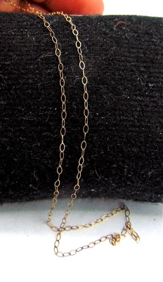 £28.99 • Buy 9ct Gold Fine Trace Chain 15 1/2 