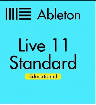 Ableton LIVE 12 Standard (Education) License • £80