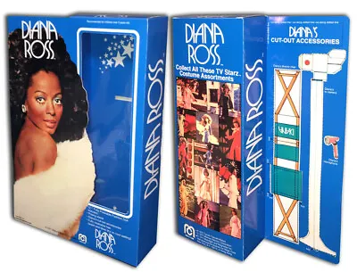 Mego DIANA ROSS BOX For 12  Action Figure (BOX ONLY) • $24