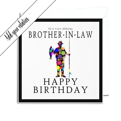 Personalised Fishing Birthday Card For Him | Fisherman Themed Greeting Card-C661 • £3.99