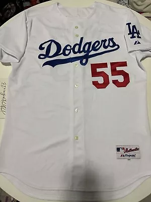 Majestic On Field Authentic Los Angeles Dodgers Russell Martin Jersey 48 XL • $125