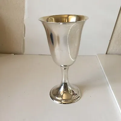 Vintage Alvin Sterling S249 Silver Water Goblet 6 1/2  Tall No Monogram • $175