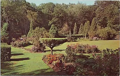 State View~Michigan City Indiana~International Friendship Gardens~1950s Postcard • $1.50