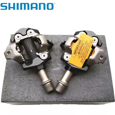 New Shimano Deore XT PD-M8100 SPD XC MTB Mountain Race Bike Pedals Set & Cleats • $68.88