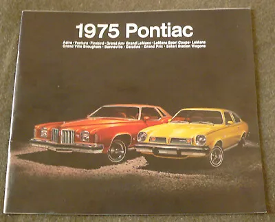 Pontiac 1975 Dealer Brochure • $9.95