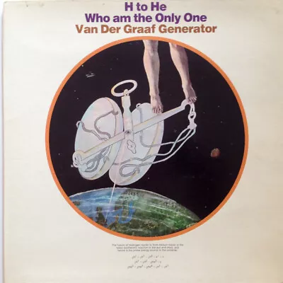 Van Der Graaf Generator - H To He Who Am The Only One 1974 LP Album RE ABC Dun • $21.39