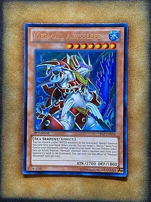 Yugioh Mermail Abyssleed CBLZ-EN034 Secret Rare 1st Ed NM • $4.79