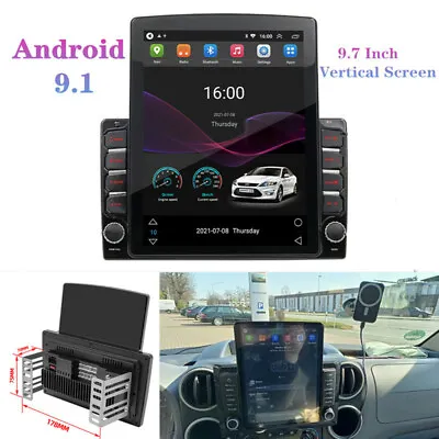 $179.25 • Buy 9.7   Android Vertical Screen FM Stereo Autoradio Wifi GPS Multimedia Navigation
